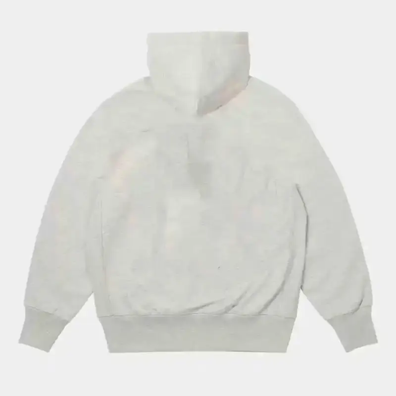 Palace x Evisu Grey Hoodie — ash colorway — USFans Spreadsheet photo