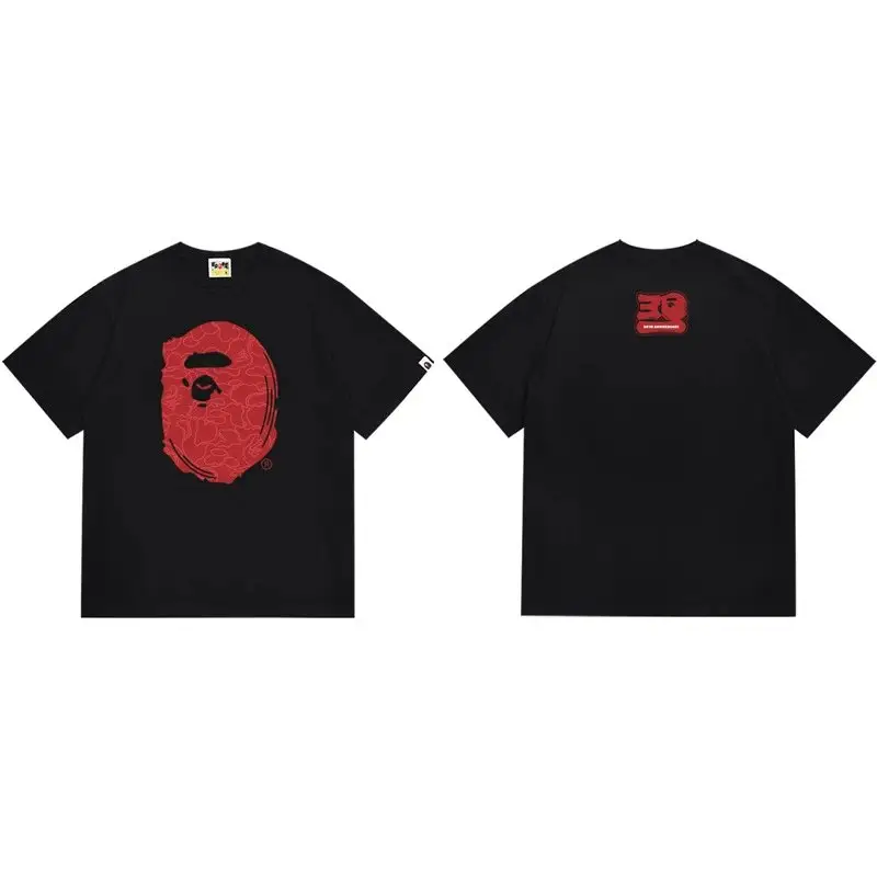 Bape Tees — 173 black red colorway — USFans Spreadsheet photo
