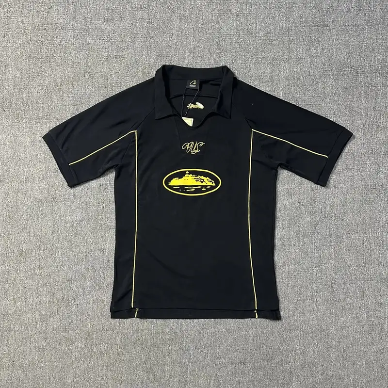 Corteiz T-Shirts — 713 black yellow colorway — USFans Spreadsheet photo