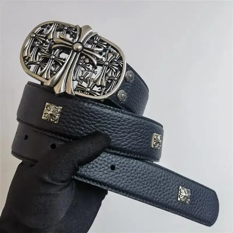 Chrome Hearts belt — Tombstone Square Buckle Rivet (first lay colorway — USFans Spreadsheet photo