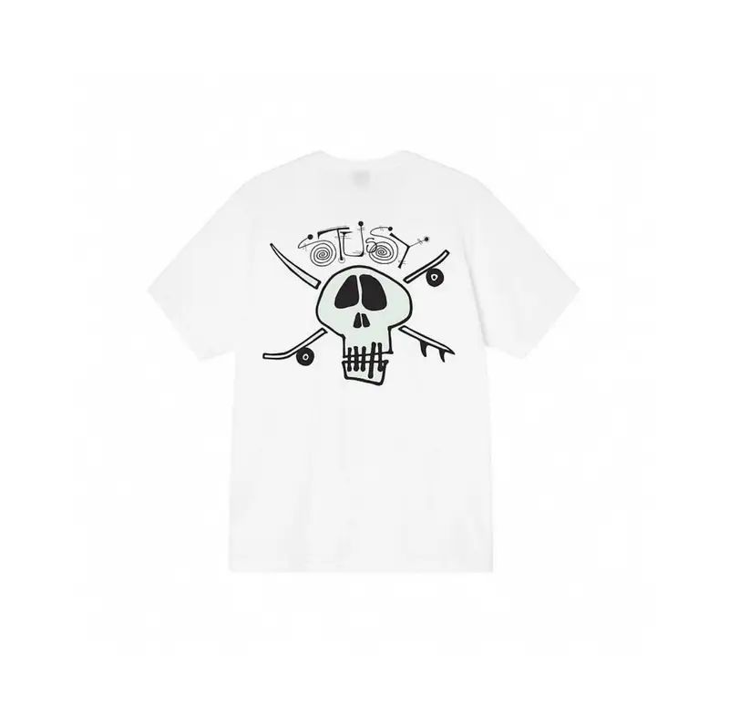 Stussy Tees — 958# White colorway — USFans Spreadsheet photo
