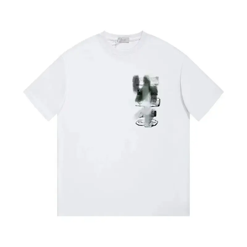 Christian Dior Atelier T-Shirt — White chest letters colorway — USFans Spreadsheet photo