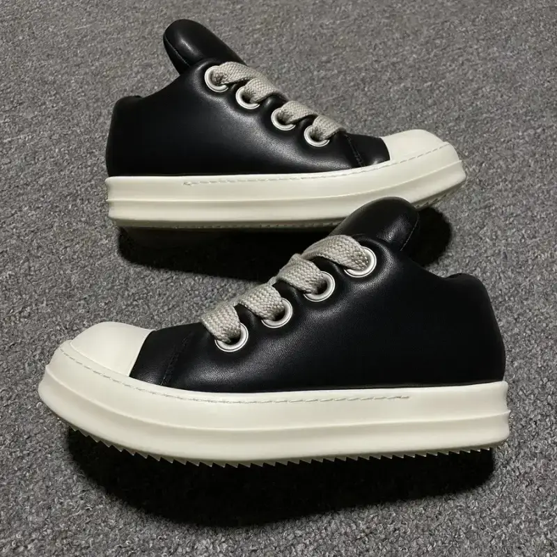 Rick Owens Shoes — RO Fat Ding Black colorway — Kakobuy Spreadsheet photo