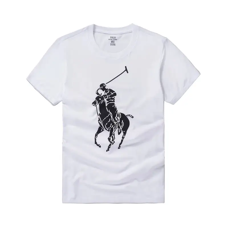 Polo Sport Round Neck T-Shirt — Large floral print white colorway — USFans Spreadsheet photo