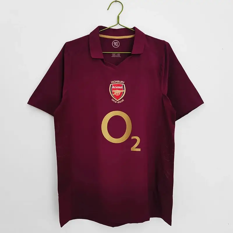 Opel Jersey — 2005-06 season Arsenal home colorway — Kakobuy Spreadsheet photo