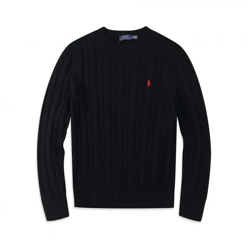 Ralph Lauren Sweater — Men's Black Red Label colorway — Kakobuy Spreadsheet photo