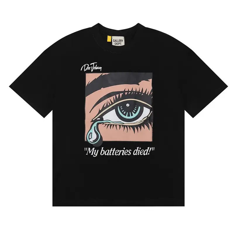 Gallery Dept Shirts — 6036 black colorway — Kakobuy Spreadsheet photo