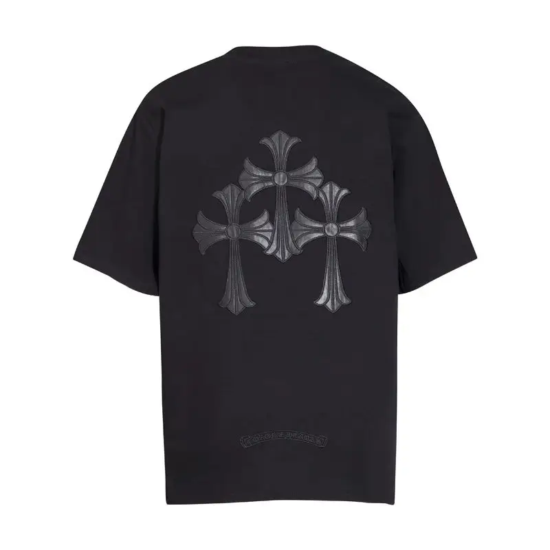 Chrome Hearts T-Shirts — 6091 black colorway — USFans Spreadsheet photo