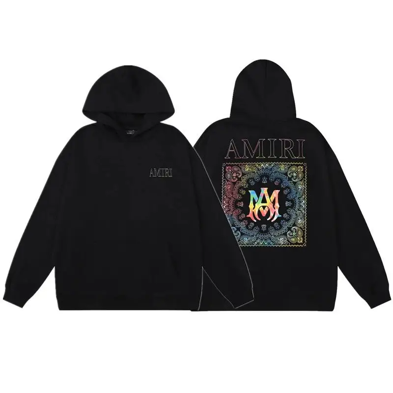 Amiri Paint Splatter Hoodie — 864 black colorway — USFans Spreadsheet photo
