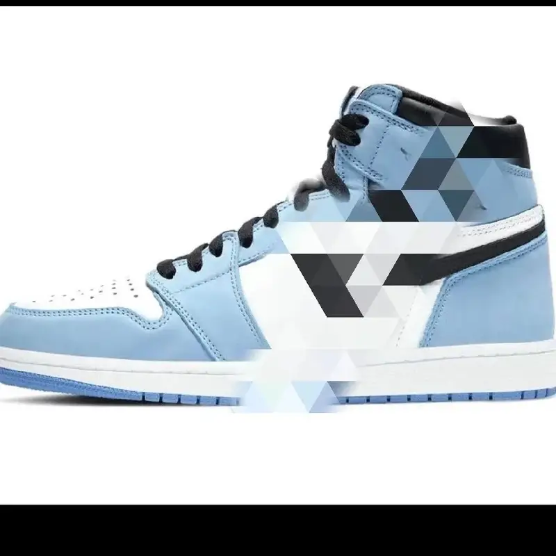 Jordan 1 Union Black Toe — Campus North Carolina University Blue colorway — USFans Spreadsheet photo
