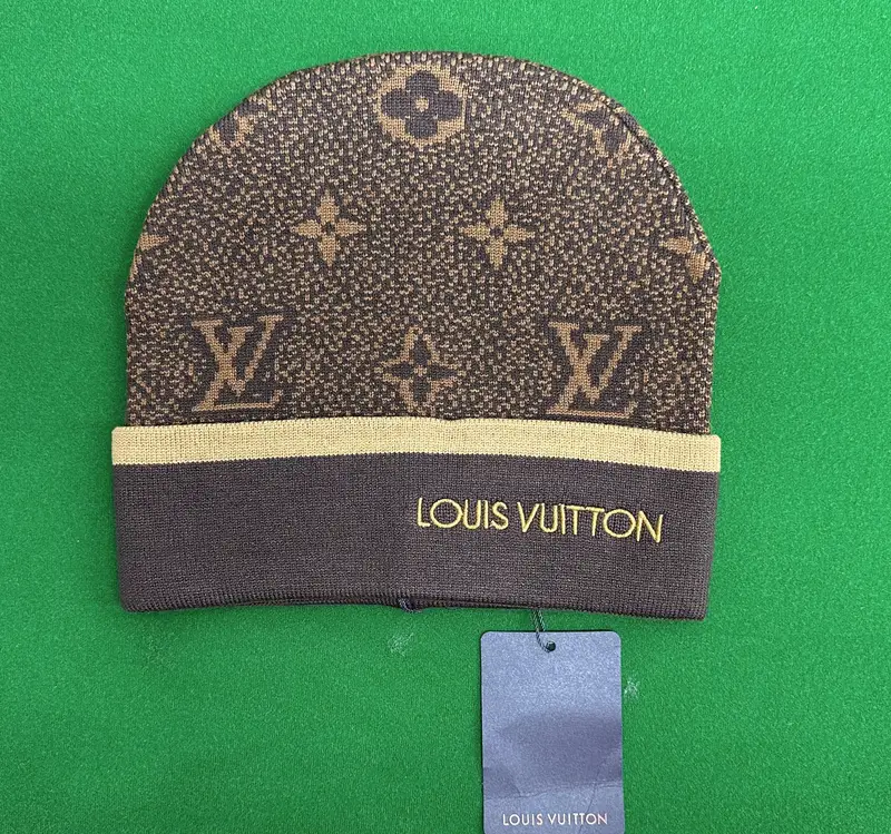 Budget LV Beanie — B- 3 Brown colorway — USFans Spreadsheet photo