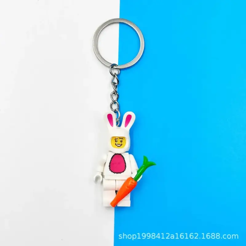 Lego Keychain Pendants — Radish Rabbit colorway — USFans Spreadsheet photo
