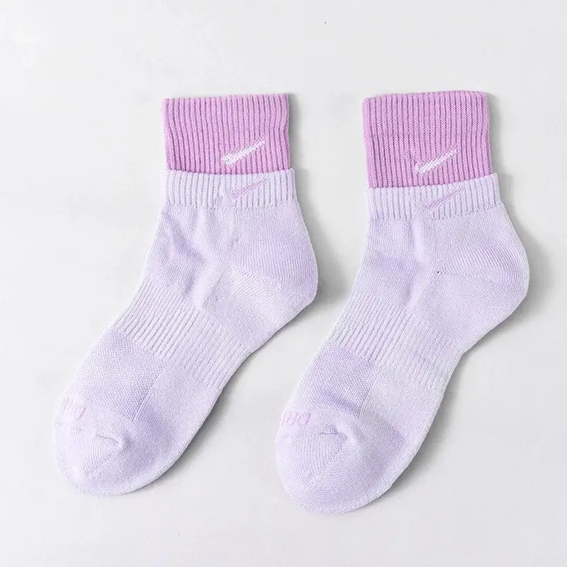 Nike Socks — [Middle Tube] Light Purple-Purple colorway — USFans Spreadsheet photo