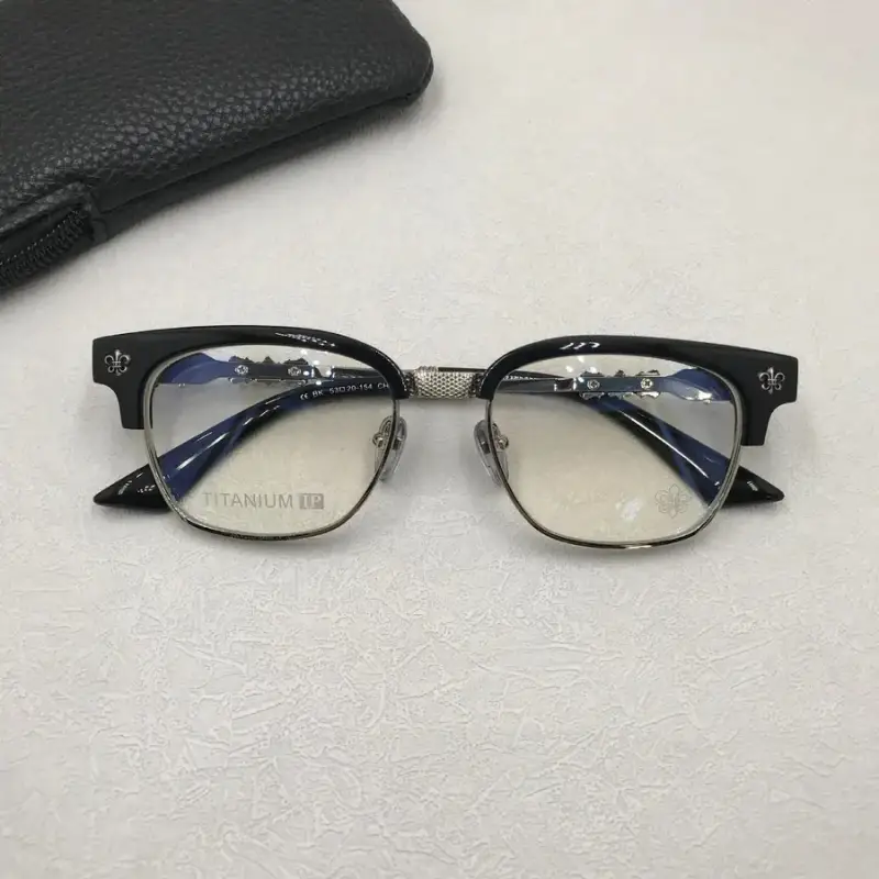 Chrome Hearts Sunglasses — Black silver colorway — USFans Spreadsheet photo
