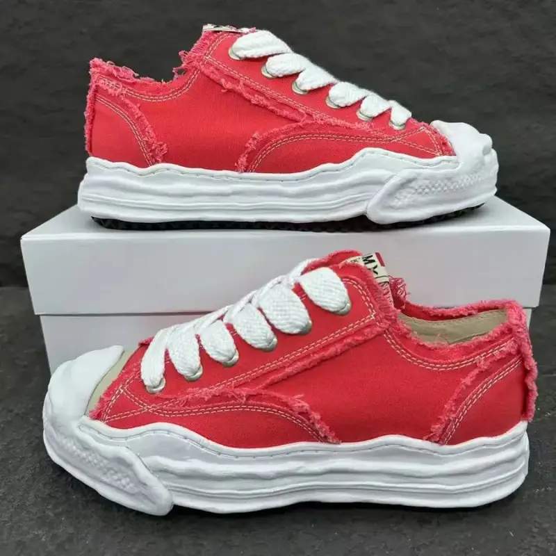 Mihara Yasuhiro Shoes — red colorway — Kakobuy Spreadsheet photo
