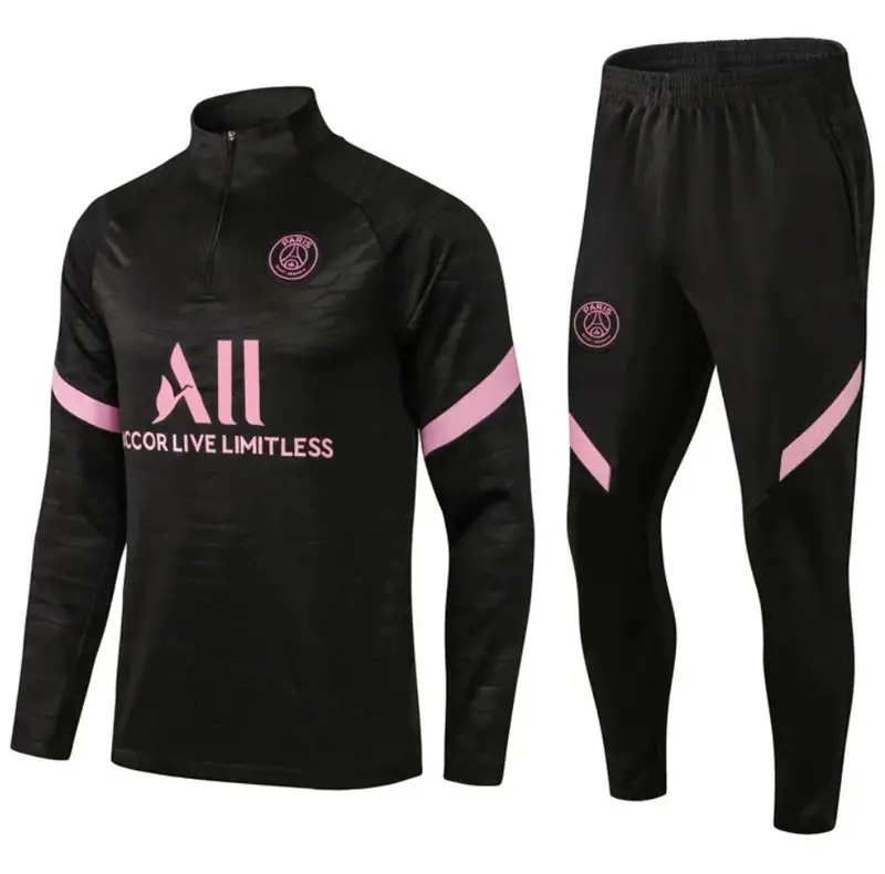 Football PSG Tracksuit — 2122 Paris Black colorway — USFans Spreadsheet photo