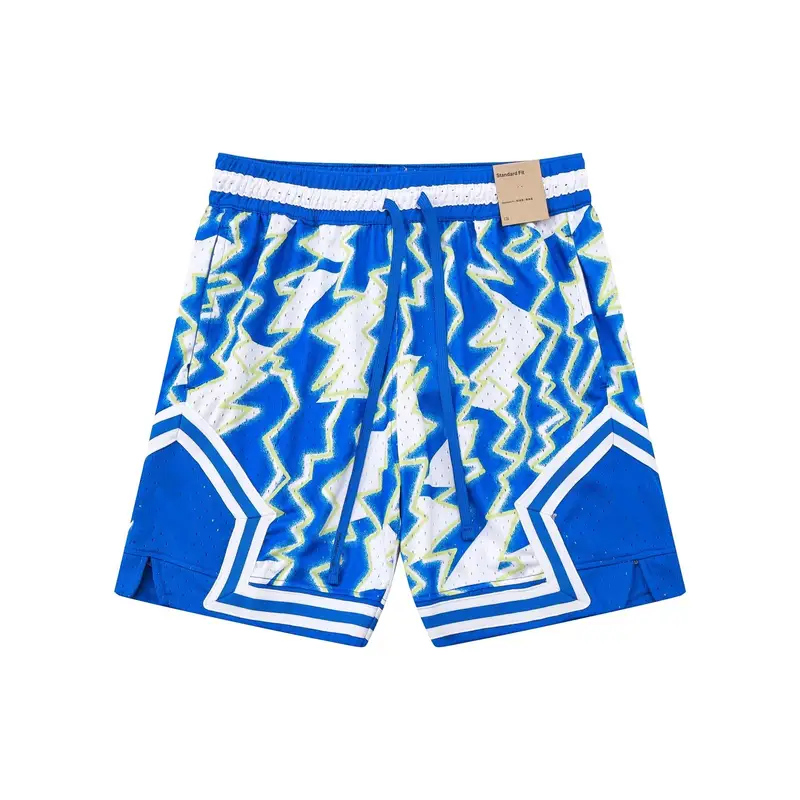Jordan Shorts (Snake-Skin) — NO10 tie dye white blue colorway — USFans Spreadsheet photo