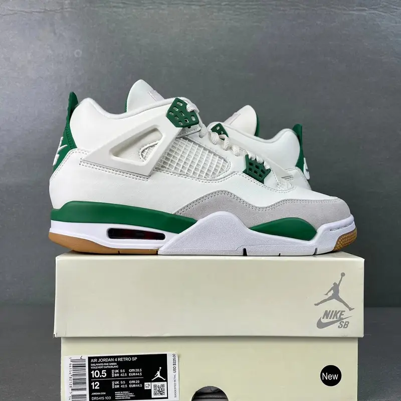 Jordan 4 Red Cement — Turquoise DR5415-103 colorway — USFans Spreadsheet photo