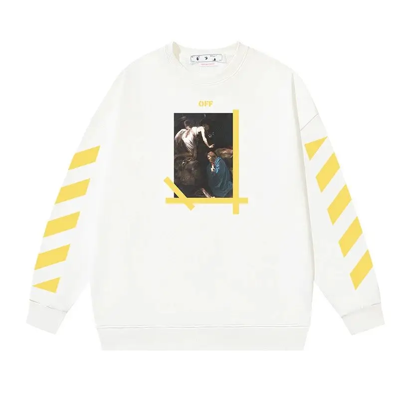 Off-White White Crewneck — 131 white colorway — USFans Spreadsheet photo