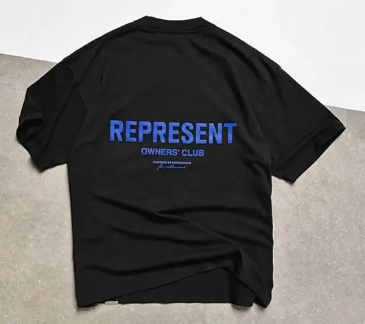 HOUSE OF ERRORS T-shirt — R447# black blue label colorway — Kakobuy Spreadsheet photo