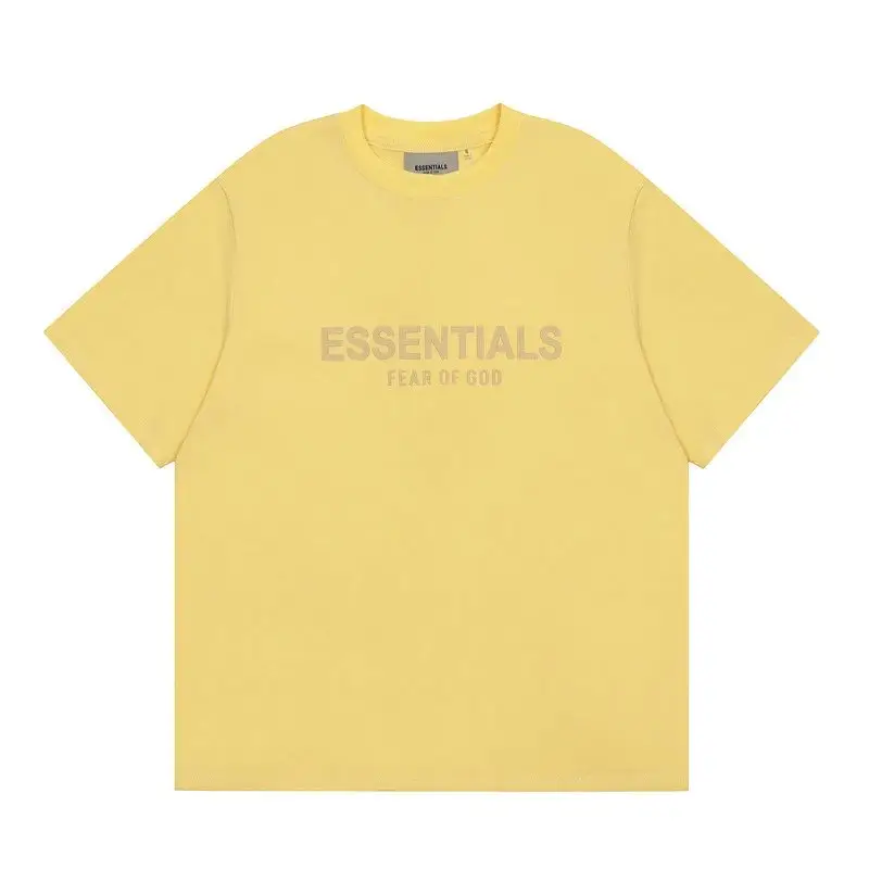 Essentials Tee — 2403 bright yellow colorway — Kakobuy Spreadsheet photo