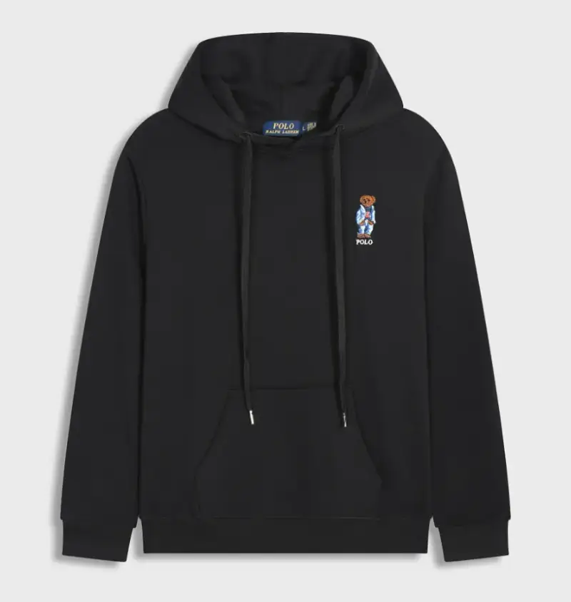 Ralph Lauren Zip Hoodie — Little Bear Black colorway — USFans Spreadsheet photo