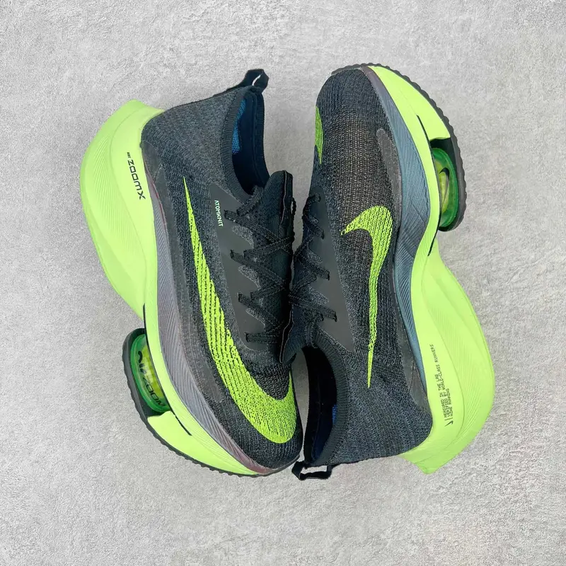 Nike Air ZoomX AlphaFly NEXT% 2 — Black Green colorway — Kakobuy Spreadsheet photo