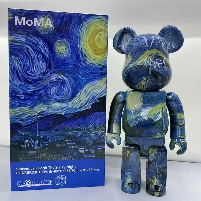 Bearbrick 400% — Starry Night colorway — USFans Spreadsheet photo