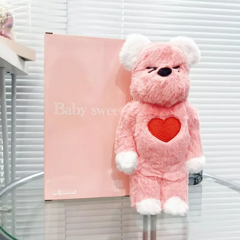 Be@RBRICK 400% — Love Plush Powder colorway — USFans Spreadsheet photo