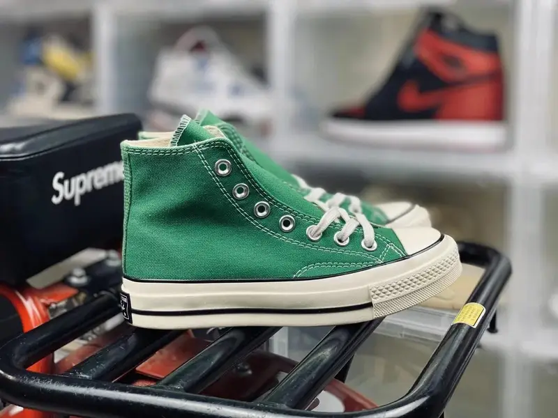 Converse Basic And CDG — sky green high help colorway — Kakobuy Spreadsheet photo