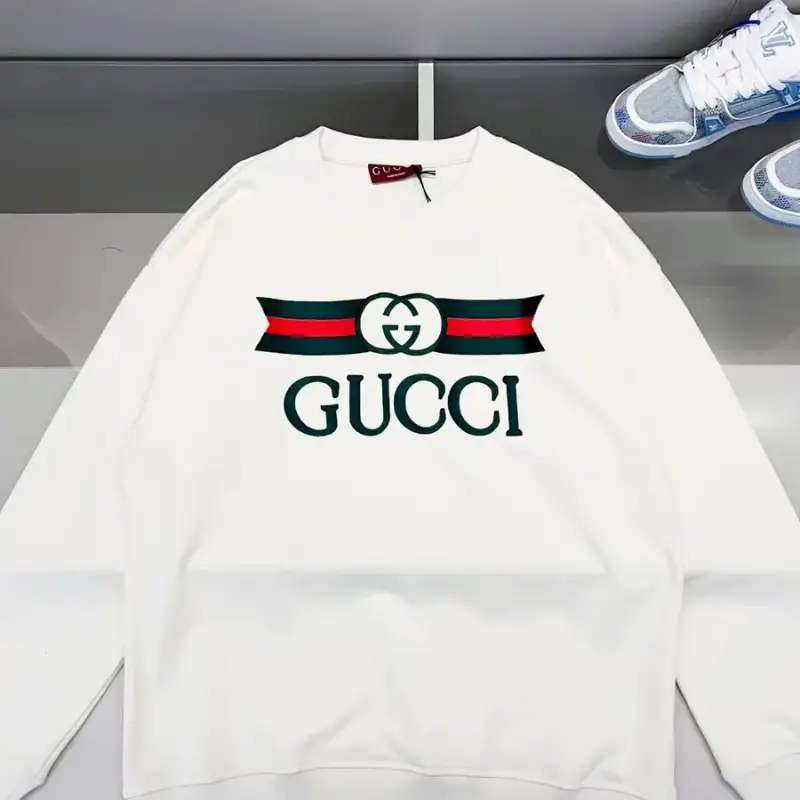 Gucci Hoodie — white colorway — USFans Spreadsheet photo