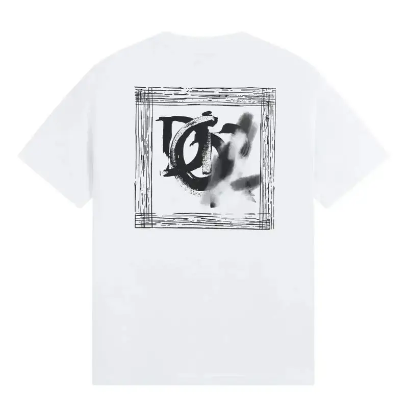 Christian Dior Atelier T-Shirt — White Black Square Pattern colorway — USFans Spreadsheet photo