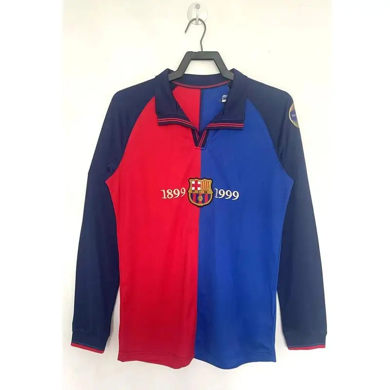 AC Milan Long Sleeve T-Shirt — Long-sleeve Barcelona 100th Anniversary colorway — Kakobuy Spreadsheet photo