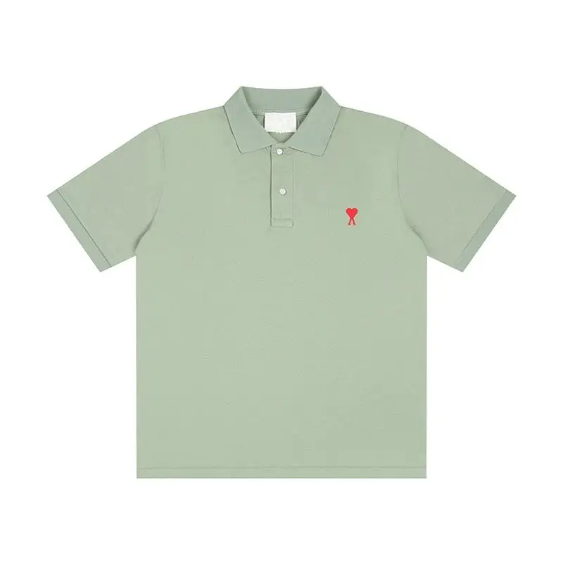 Ami Paris Polo — light green -118# colorway — USFans Spreadsheet photo