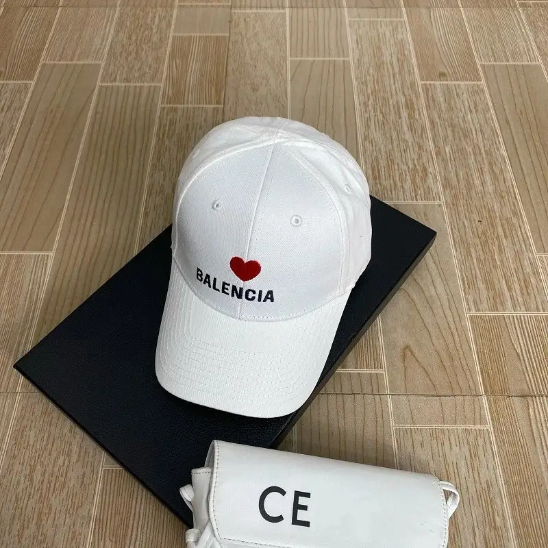 Balenciaga Cap — Love embroidery white colorway — USFans Spreadsheet photo