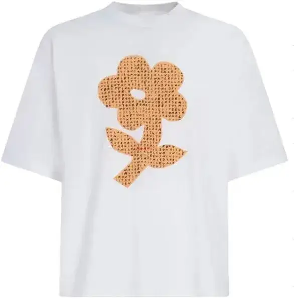 T-Shirt Marni Sunflower — white colorway — Kakobuy Spreadsheet photo