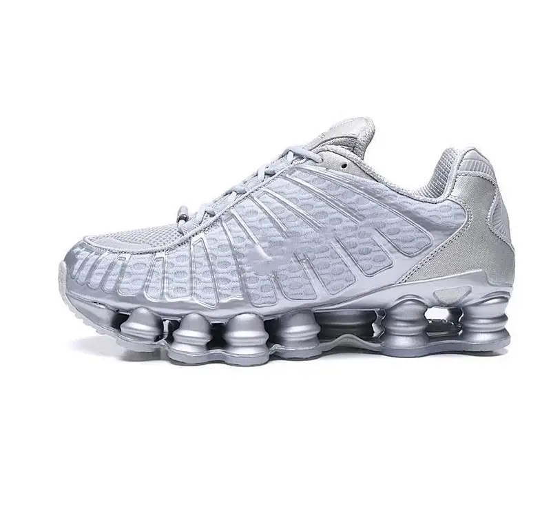 Nike Shox All White — TL Silver colorway — USFans Spreadsheet photo