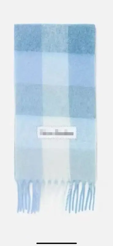Acne Studios Scarf — New-Mist Blue colorway — USFans Spreadsheet photo