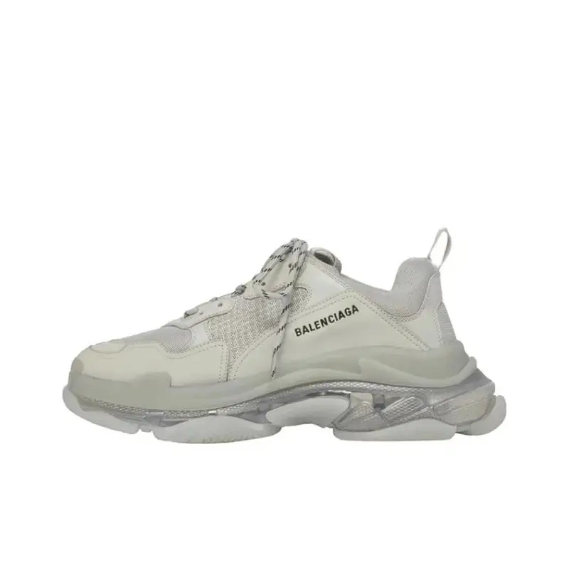 Balenciaga 3S White Shoes — Gray colorway — Kakobuy Spreadsheet photo