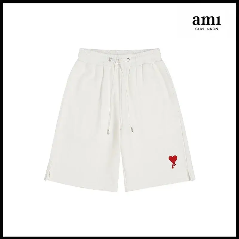 Ami Shorts — White Red [A12 Middle Love]] colorway — USFans Spreadsheet photo