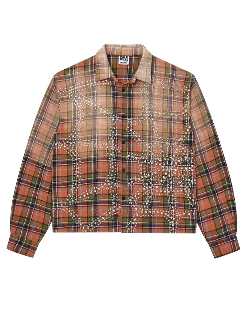 Vale Forever Chocolate Flannel Hoodie — Orange colorway — Kakobuy Spreadsheet photo