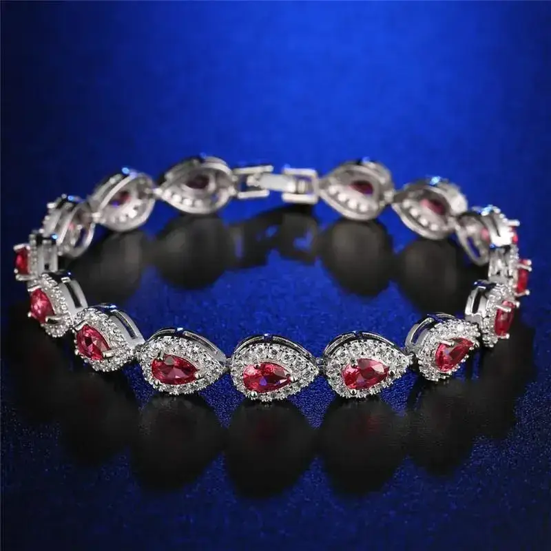 Random Bracelet — KSB00039 Platinum Red Diamond colorway — USFans Spreadsheet photo
