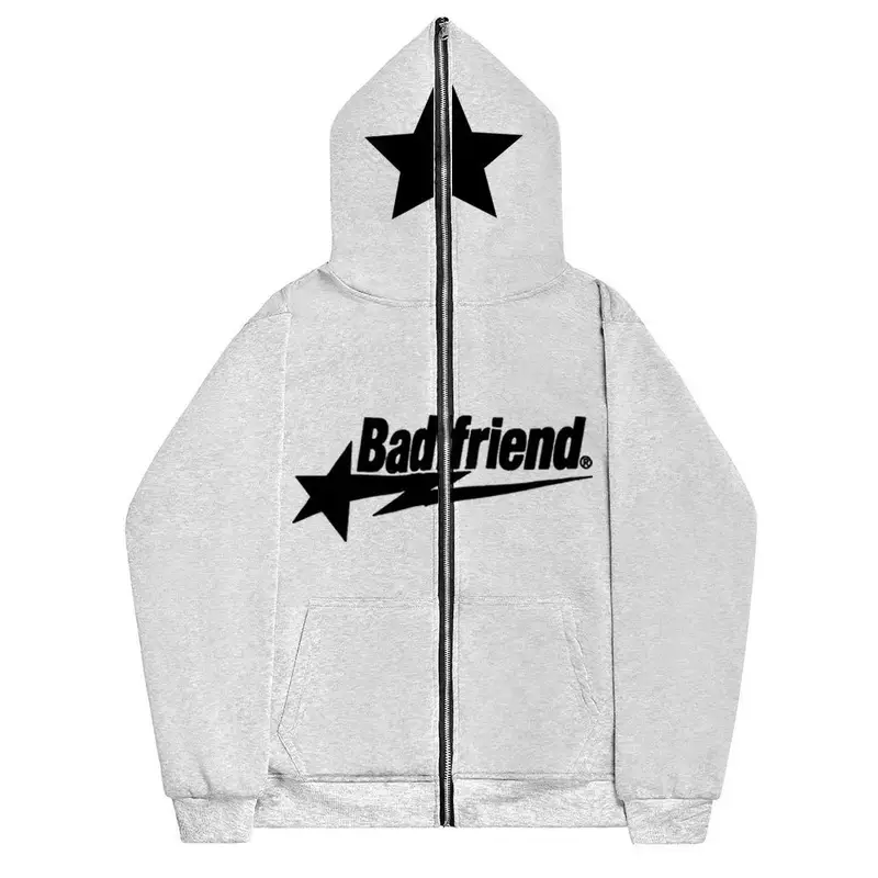 Badfriend Hoodie — grey colorway — USFans Spreadsheet photo