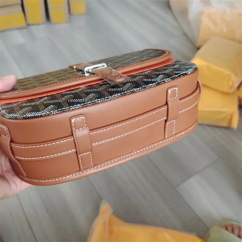 Goyard Shoulder Bag — dark brown colorway — USFans Spreadsheet photo