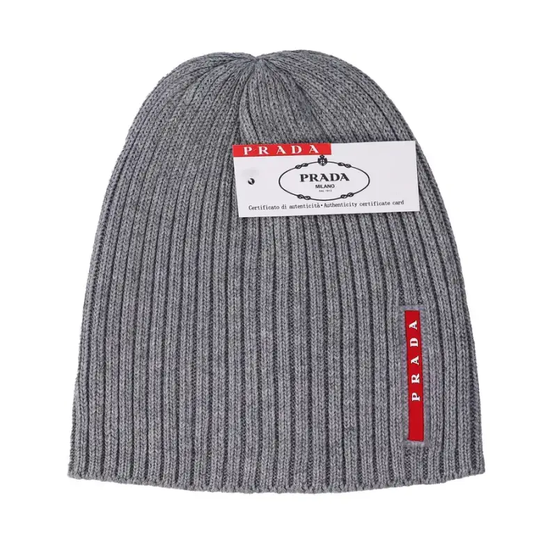Prada Beanie — 030# gray colorway — USFans Spreadsheet photo