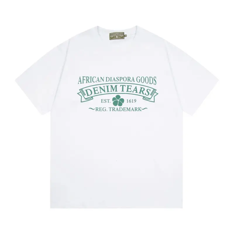 Denim Tears x Offset T-Shirt — White letters colorway — USFans Spreadsheet photo