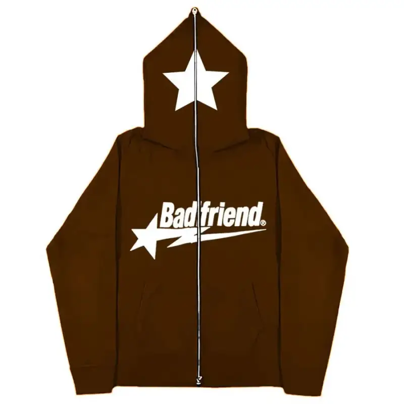 Badfriend Hoodie — brown colorway — USFans Spreadsheet photo