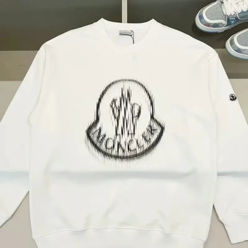 Moncler Hoodie — white colorway — USFans Spreadsheet photo