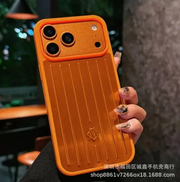 Rimowa iPhone Cases 12-16 Pro Max — Classic Orange-with packaging colorway — USFans Spreadsheet photo