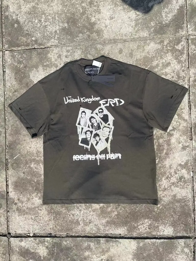 Enfans Tees — ERD mud stain photo colorway — Kakobuy Spreadsheet photo